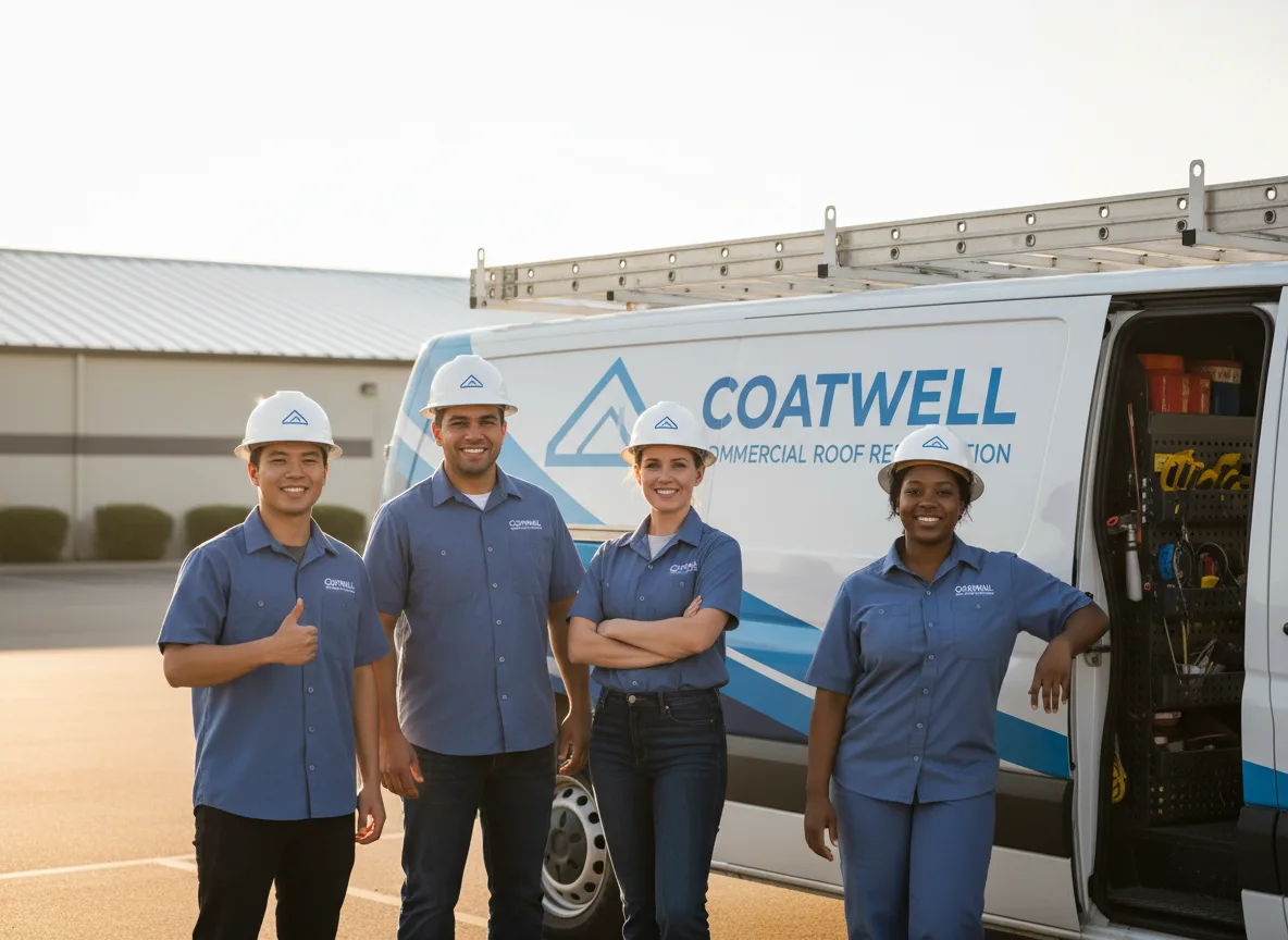 Commercial roof coating company in Lometa, TX